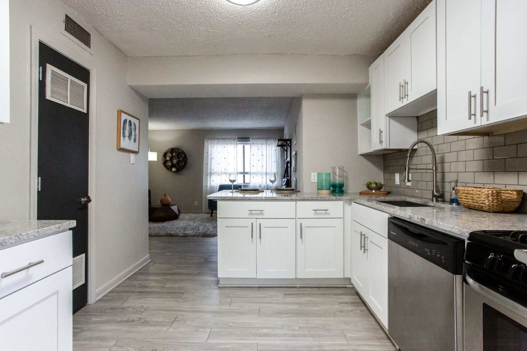 Fully Equipped Kitchen at Element at Kirkwood, Atlanta, Georgia