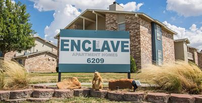 Appearance Of Main Entrance at Enclave Apartments, Amarillo, Texas