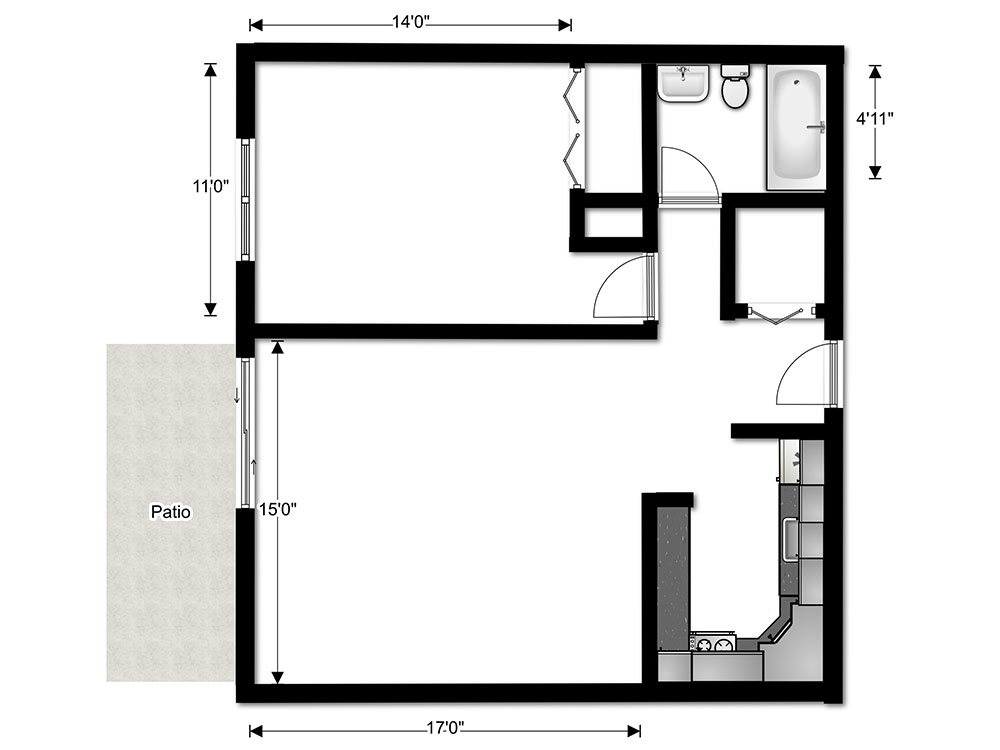 Harpers Landing Apartments One Bedroom Floor Plan Harpers Landing Apartments One Bedroom Floor Plan