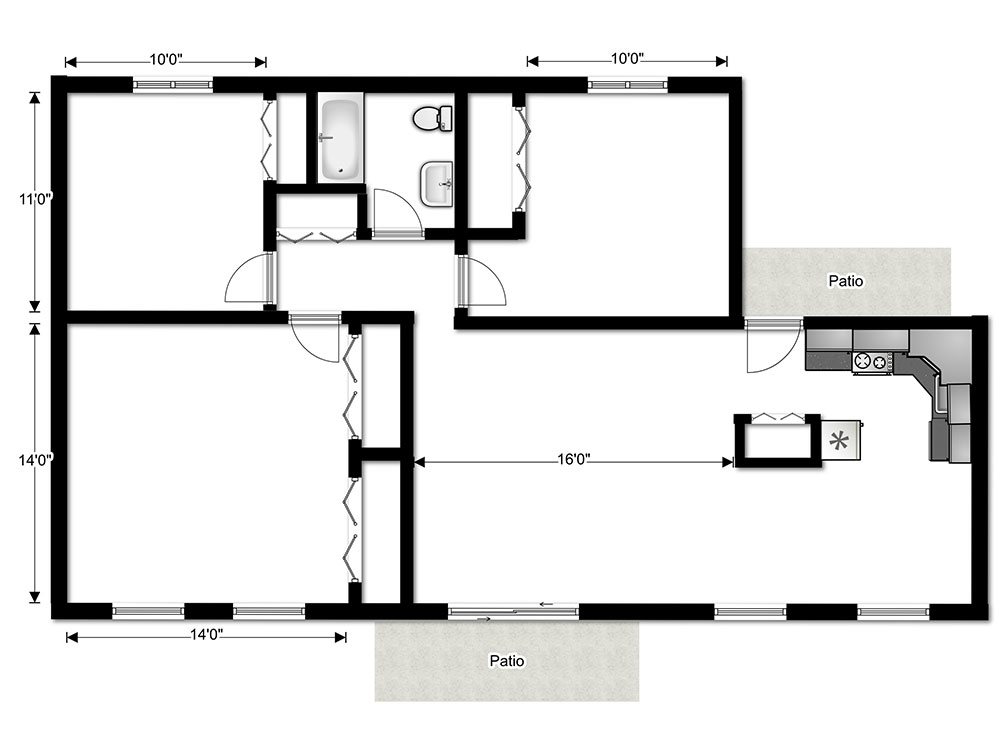 Harpers Landing Apartments Three Bedroom Floor Plan Harpers Landing Apartments Three Bedroom Floor Plan