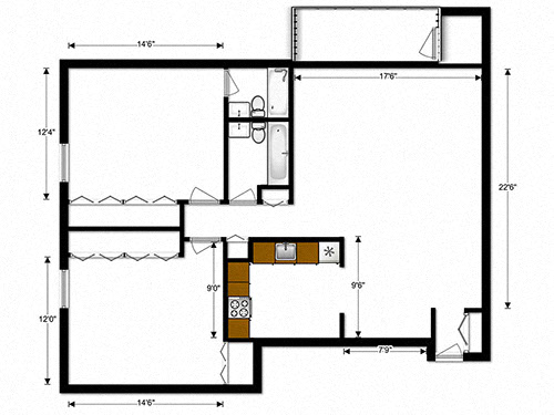 TWO BEDROOM