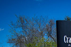 Crane Village Apartments Entry Signage