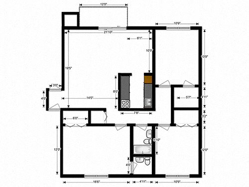 Crane Village Apartments Three Bedroom Floor Plan Crane Village Apartments Three Bedroom Floor Plan