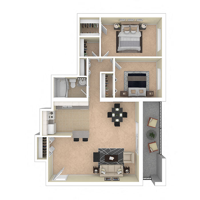 Hertitage Park Two Bedroom 856 Hertitage Park Apartments Two Bedroom