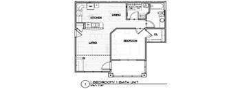 1BR/1Bath