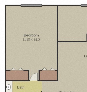 Junior Two Bedroom Floor Plan New Brookside Junior Two Bedroom Floor Plan