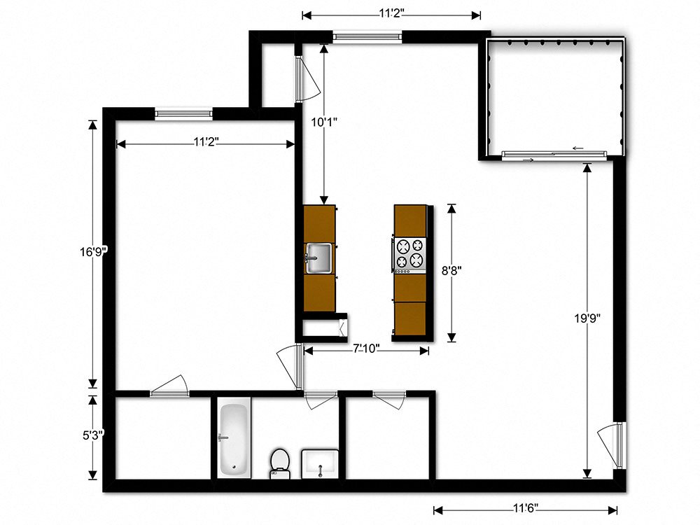 Floor Plans Of Oakton Park Apartments In Fairfax Va