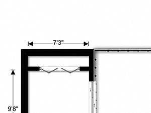 Oakton Park Two Bedroom Floor Plan C Oakton Park Apartments Two Bedroom Floor Plan C