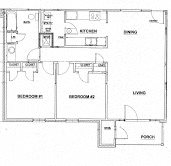 2Bedroom/1Bathroom