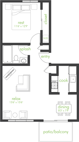 1610 West James Place Studio-2 Beds Apartment for Rent - Photo Gallery 29