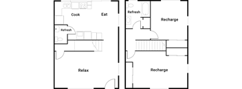 The Juneau / 2 bed / 1.5 bath