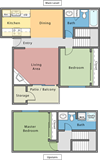 2 Bed Townhome