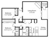 2 Bed 1.5 Bath