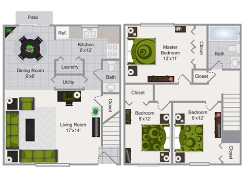 6733 Caribbean Lane 1-3 Beds Apartment for Rent - Photo Gallery 9