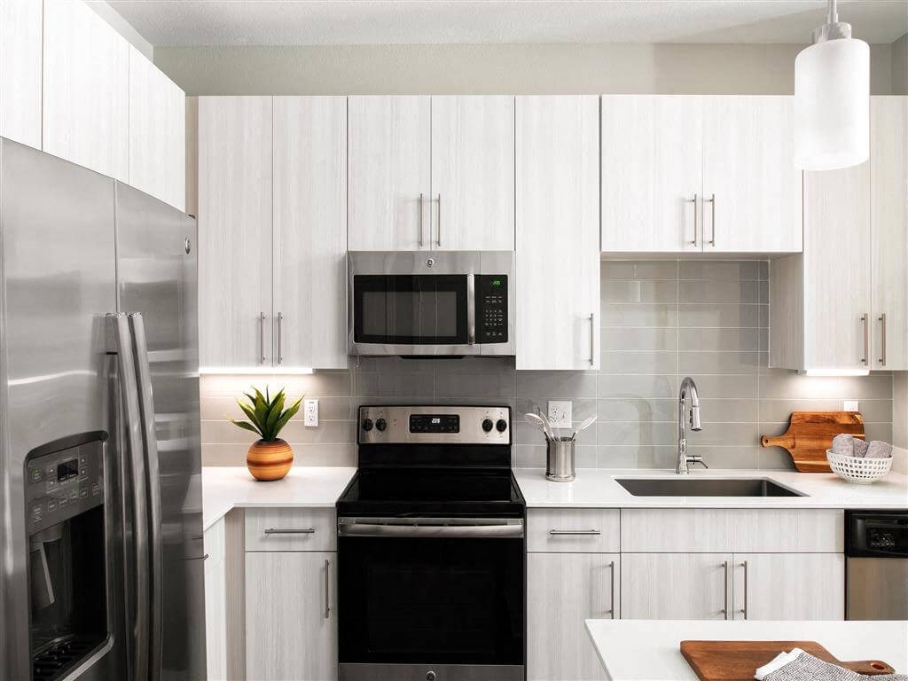 Kitchen at Bainbridge Nona Place