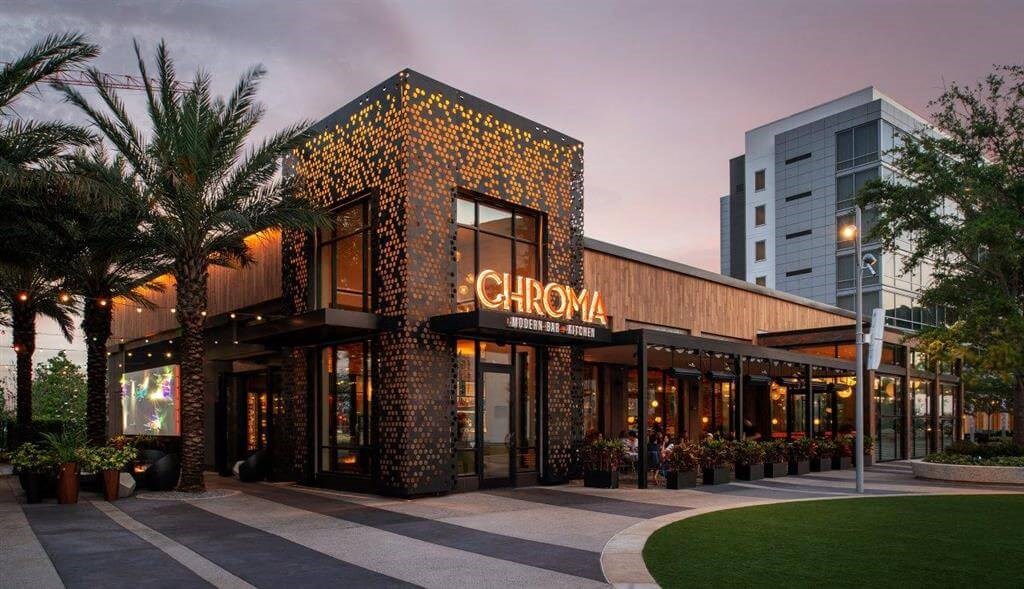 Local dining close to the community