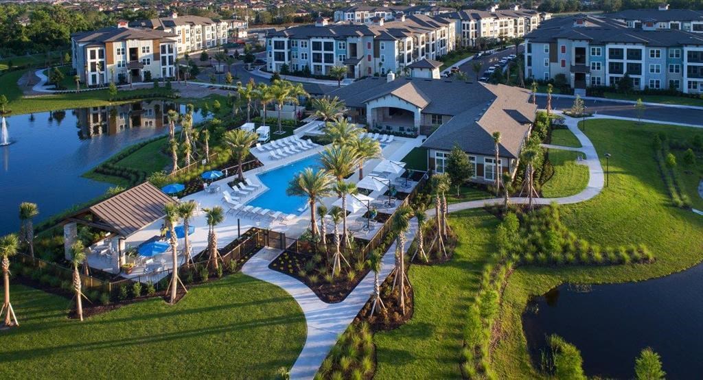 Aerial of the community