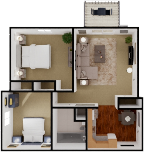 Two Bedroom Standard