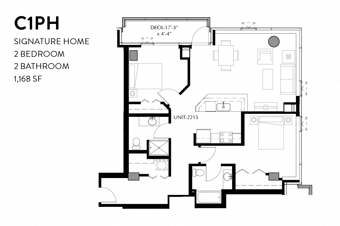 2 Bedroom Signature Home C1PH
