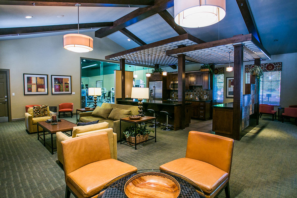 Clubhouse Lounge at Travis AFB CA Apartments for Rent