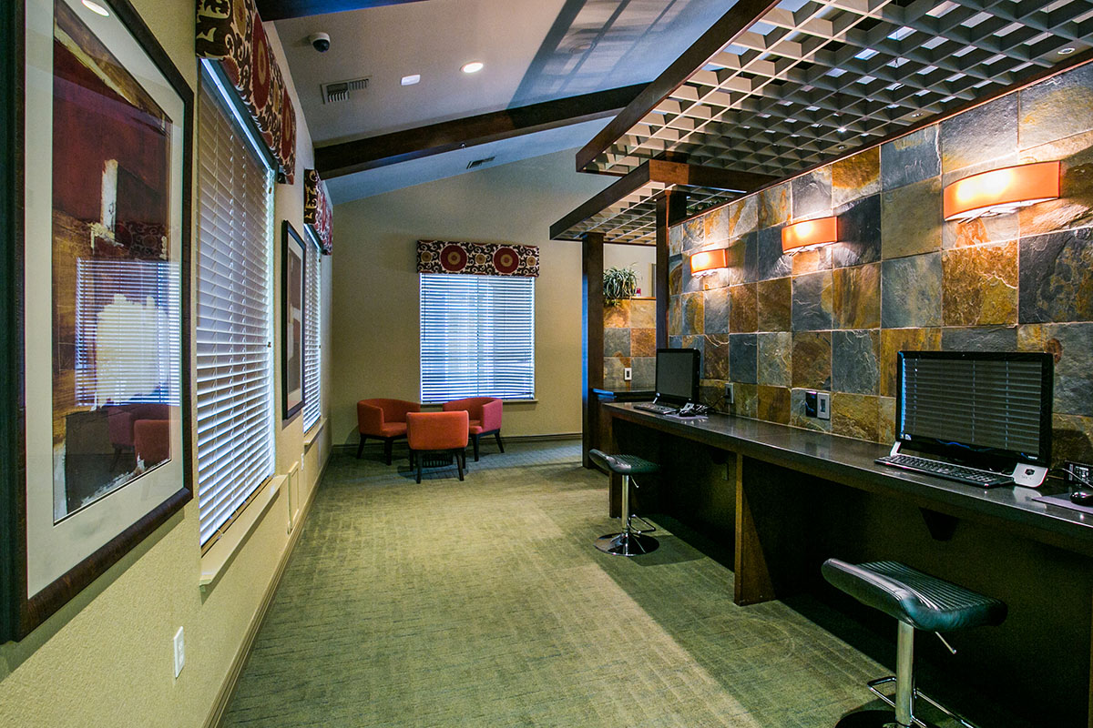 Resident Business Center at Cordelia Apartments CA