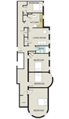 4 bedroom, 1 bath
