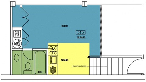 1417 E. Cary St. Studio-2 Beds Apartment for Rent - Photo Gallery 11