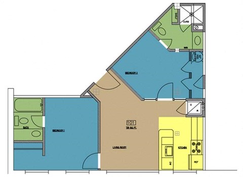 1417 E. Cary St. Studio-2 Beds Apartment for Rent - Photo Gallery 12