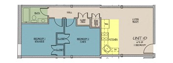 Seventy Five Place, 2D