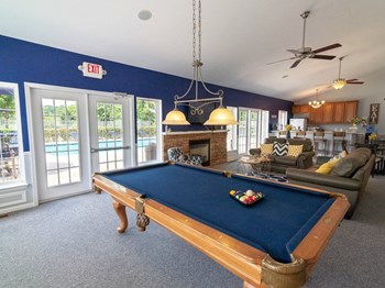 billiards at clubhouse in Chelsea Park Apartments - Photo Gallery 5