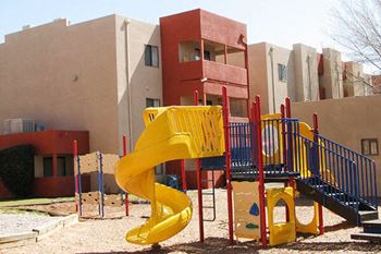 playground at apartment complex