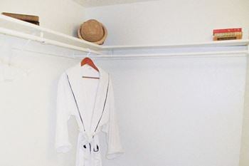 closet in apartment