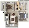 1 bedroom apartment floor plan