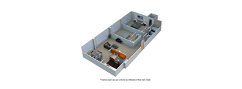 Two Bedroom 1 Bath