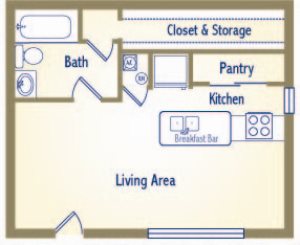 The Sundown Floor Plan 1