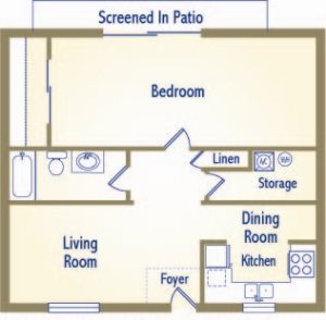 The Windjammer Floor Plan 4