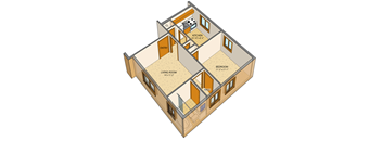 Princeton Court - Studio Unit - One-bedroom, One-Bath Units - Two-bedroom, One-Bath Units - Off-street Parking - Buffalo, New York – Appliances Included – Computer Lab – Exercise Facility – On-site La