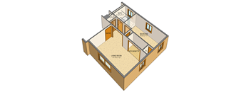 Princeton Court - Studio Unit - One-bedroom, One-Bath Units - Two-bedroom, One-Bath Units - Off-street Parking - Buffalo, New York – Appliances Included – Computer Lab – Exercise Facility – On-site La