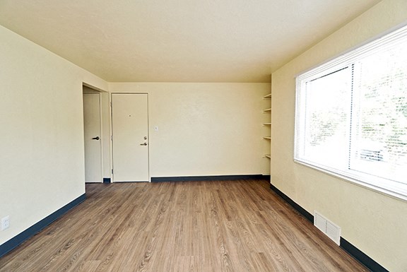 Princeton Court - Studio Unit - One-bedroom, One-Bath Units - Two-bedroom, One-Bath Units – Buffalo, New York – Built in Shelves - Closet – Master - Storage – New Floors - Ask for a Tour – Not Pet Fri