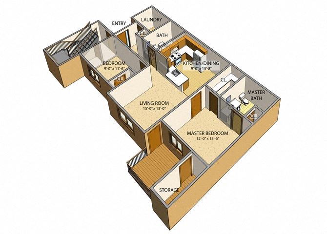 Stonington Park - 2 Bedroom Rental Stonington Park