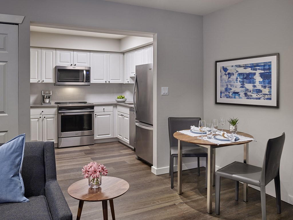 Dining Room and Kitchen View at Blue Bell Villas, Pennsylvania