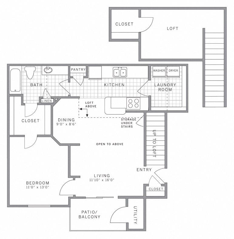 A1 Loft Floor Plan 2