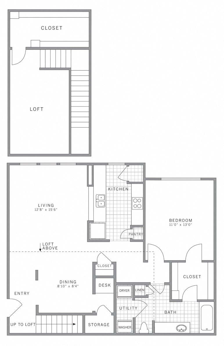 A2 Loft Floor Plan 4