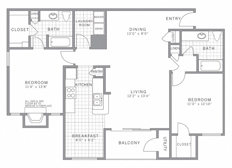 B3 Floor Plan 11