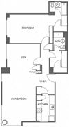 1.5 Bed, 1 Bath