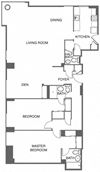 2 Bed, 2.5 Bath