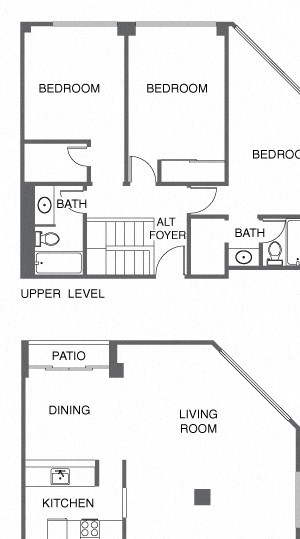 Renovated 3 Bed, 2 Bath