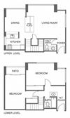 2 Bed, 1.5 Bath