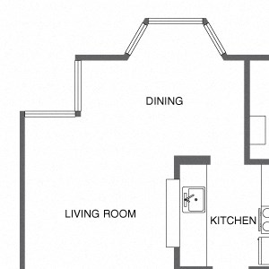 Renovated 2 Bed, 2 Bath