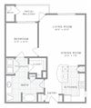 A2 Floor Plan A2 Floor Plan at AVE Clifton, New Jersey, 07012